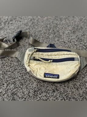 Patagonia Beige and Navy Waist Pack